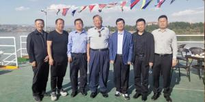 中國黃河文化經(jīng)濟發(fā)展研究會何光暐會長一行赴我市考察交流，與文旅集團達(dá)成戰(zhàn)略合作