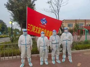 市文旅集團一線戰(zhàn)“疫”之：北方游船員工化身“大白”，守護隔離點群眾安全